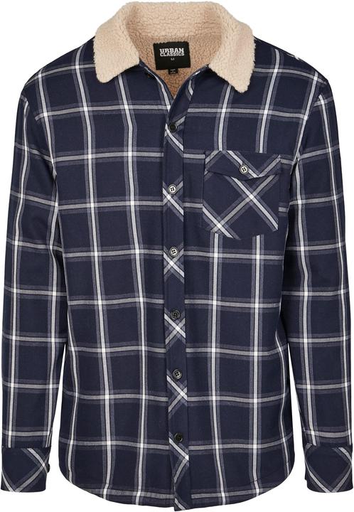 Actual product image Urban Classics Sherpa Lined Shirt Jacket (XXL)