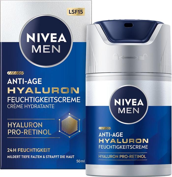 NIVEA Ialurone anti-età (50 ml, Crema 24h, SPF 15)