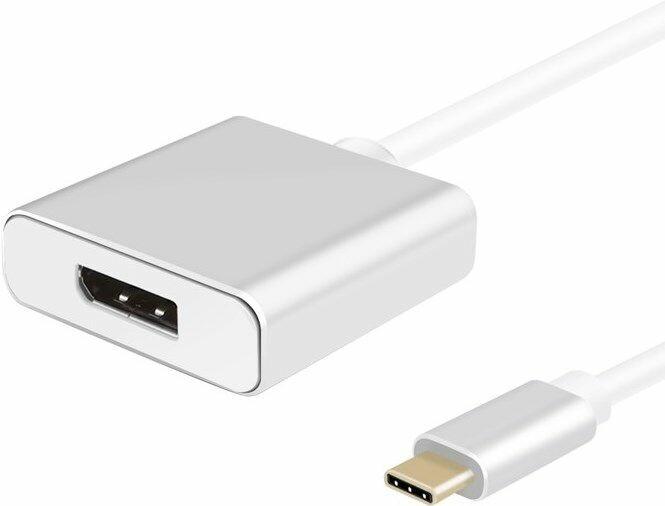 Helos PREMIUM USB/DisplayPort-Adapter (USB Typ-C, 10 cm)