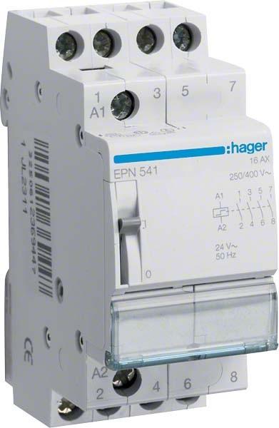 Actual product image Hager HAG EPN541 4S 16A 24V remote switch