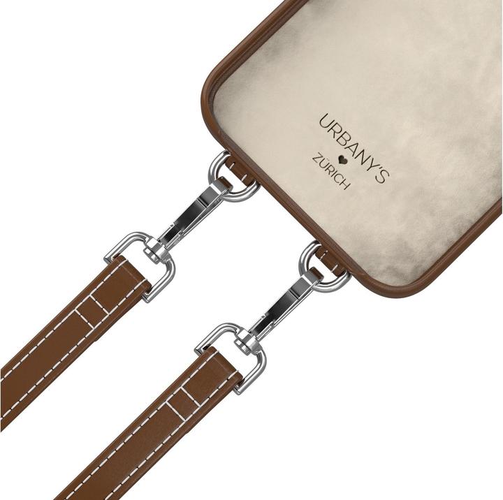 Produktbild Urbany's Necklace Case Handekette+ iPhone 15 Plus Espresso Martini (Apple iPhone 15 Plus)