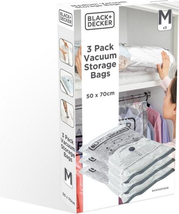 Black & Decker Sacs de rangement sous vide
