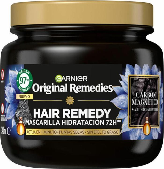 Garnier Original Remedies Magnetic Charcoal Mask for Hair 340ml (340 ml)