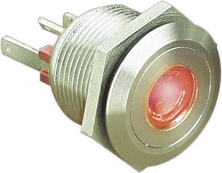 Produktbild Bulgin Drucktaster PB rot LED IP66