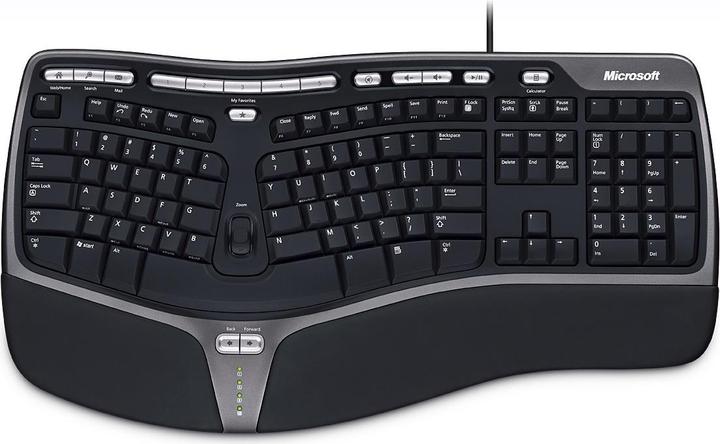 Actual product image Microsoft Natural Ergonomic Keyboard 4000 (US, Cable)