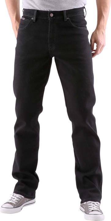 Actual product image Wrangler Texas Stretch Jeans black overdye (44)