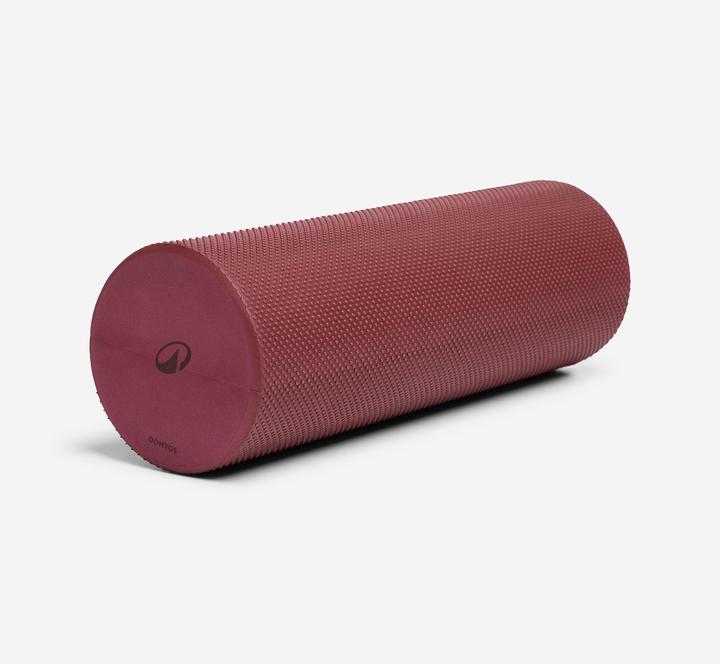 Actual product image Domyos Schaumstoff-Pilatesrolle Länge 38 cm Durchmesser 13 cm Foam Roller violett