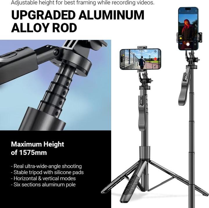 Immagine prodotto Crong SelfieGo Ultra (Metallo, Materiale sintetico)