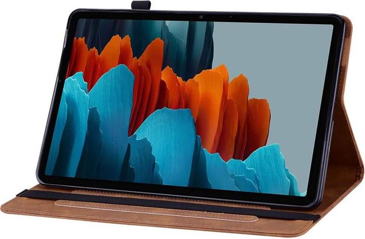 Produktbild Cover-Discount Galaxy Tab S9+ - Schutzhüllle mit Zipper Tasche braun (Galaxy Tab S9+, Galaxy Tab S10+, Galaxy Tab S9 FE)