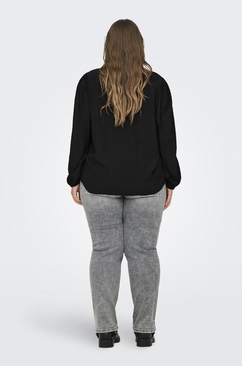 Immagine prodotto Only Vestibilità regolare Scollo a V Polsini elasticizzati Maniche a sbuffo Top Top (48)