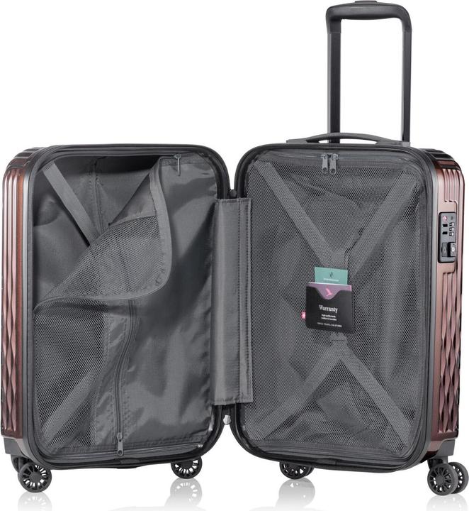 Immagine prodotto Pack Easy Flow, Cabin-Trolley S, Mocca (36 l, Bagaglio a mano (fino a 50 litri))