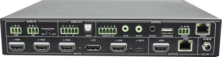 Actual product image Vivolink 4K 6x1 Presentation Switcher