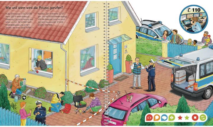 Produktbild tiptoi Unterwegs mit Polizei (Deutsch, Karolin Küntzel, Niklas Böwer, 2019)