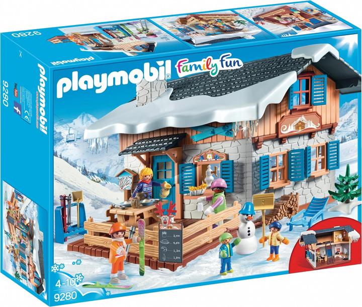 Playmobil Chalet de ski (9280, Playmobil Family Fun)