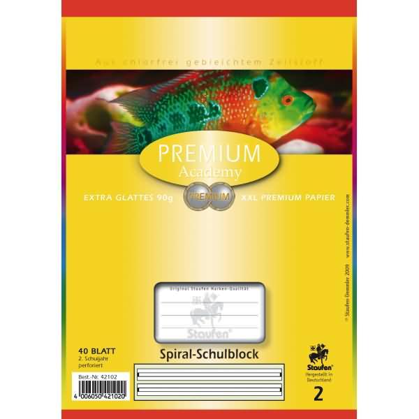 Immagine prodotto Staufen Blocco a spirale A5 40BL Lin.2 grigio (A5, Righe, Copertina rigida)