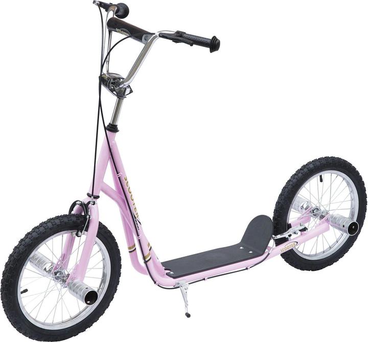 Produktbild Homcom Kinderroller Mit Handbremse, extra dicker Luftbereifung, Höhenverstellbarer Lenker