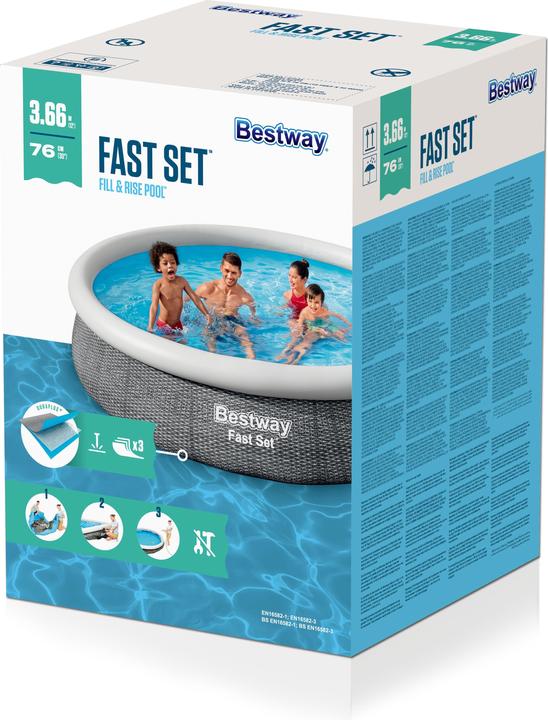 Produktbild Bestway 57443 (366 x 76 cm)
