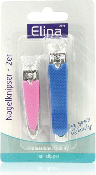 Elina Nagelknipser Nagelklipser Nagelschneider Nagelcutter Maniküre 2er Set