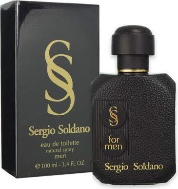 Actual product image Sergio Soldano SOLDANO Nero Eau de Toilette 100ml Spray (Eau de toilette, 100 ml)