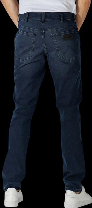 Actual product image Wrangler Texas Slim Jeans Slim Fit bruised river (44)