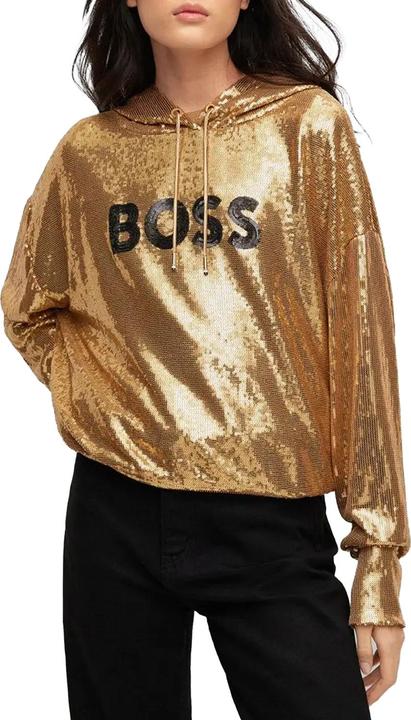 Immagine prodotto BOSS Esoca Felpa con Cappuccio Lustrino Donna (34)