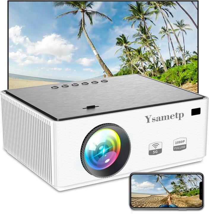 Ysametp Mini projecteur (Full HD, 10000 lm)