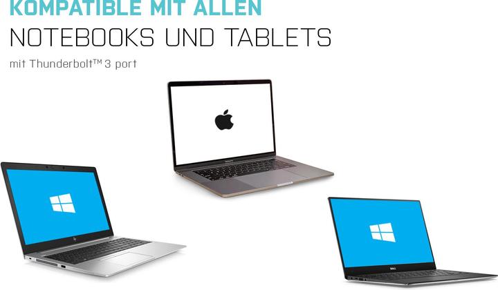 Produktbild i-tec Tb3traveldockpd (Thunderbolt, 1 Ports)