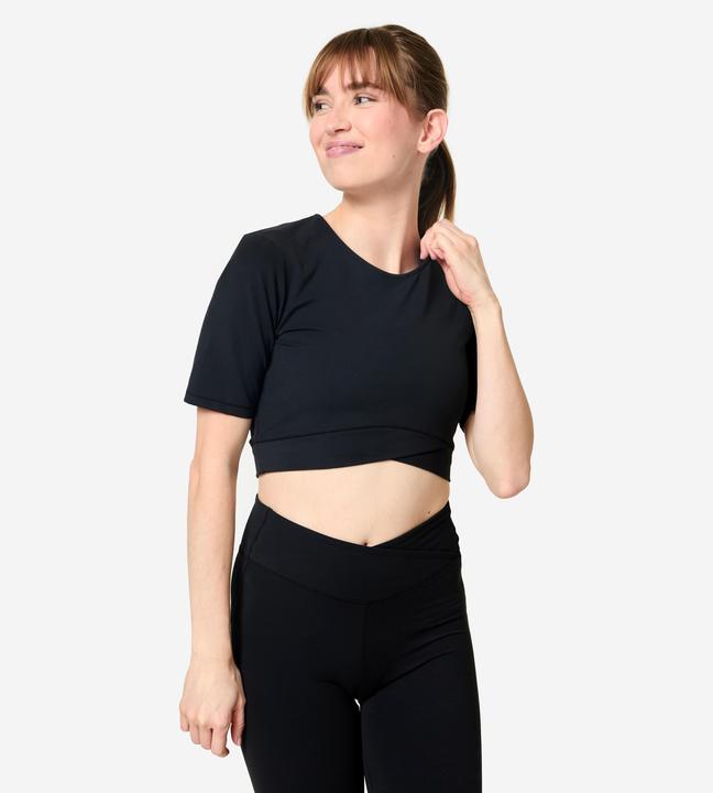 Actual product image Decathlon T-Shirt Damen Crop Top gekreuzt (S)
