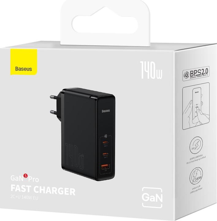 Produktbild Baseus GaN5 Pro Fast Charger (140 W)