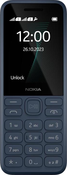 Image du produit Nokia Appareil mobile 130 TA-1576 DualSIM PL bleu foncé (2.40", 2G)