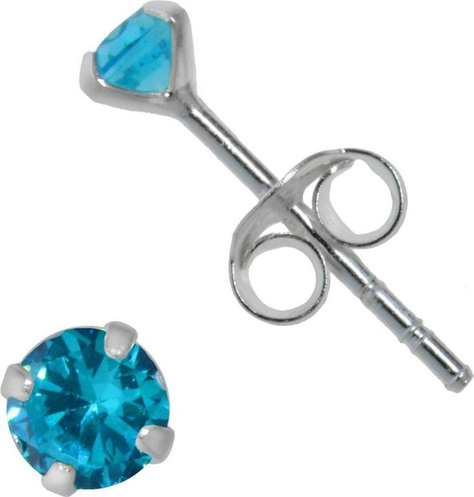 Bijouteria Ohrstecker (Silber 925, Zirkonia)