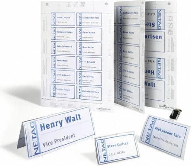 Actual product image Durable Einstecketiketten Badgemaker für Namensschilder