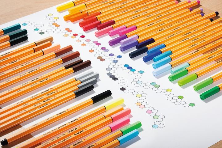 Produktbild STABILO point 88 Fineliner (Gelb, 1 x)