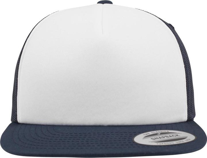 Actual product image Flexfit Foam Trucker with White Front (One size)