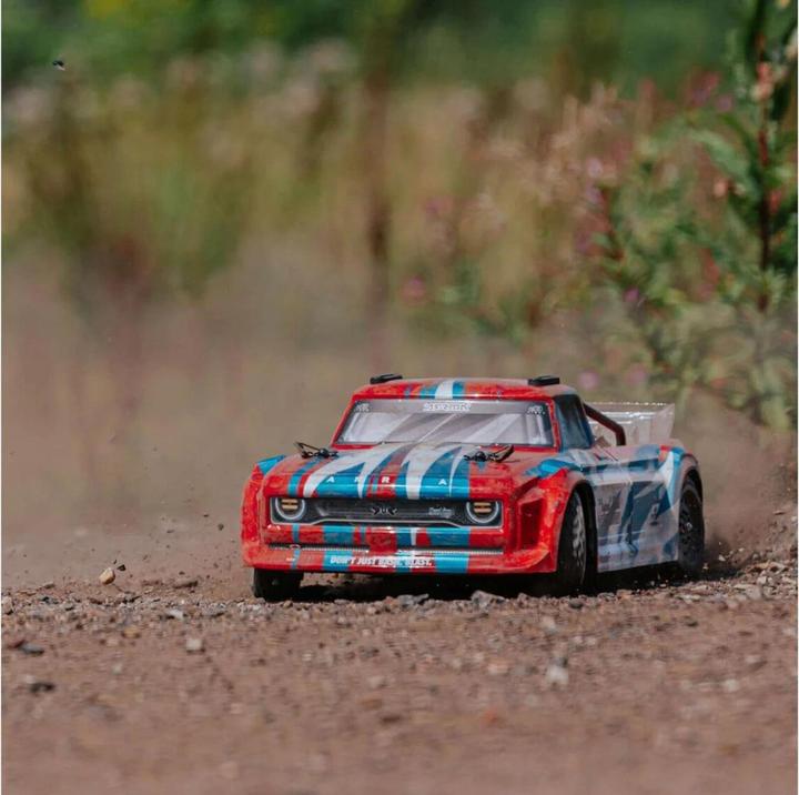 Produktbild Arrma Infraction 4x4 Mega, Rot/Blau 1:8, RTR (RTR Ready-to-Run)