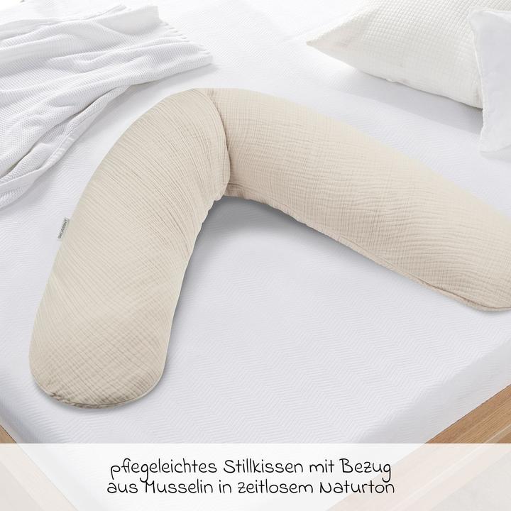 Produktbild Theraline Stillkissen Stillkissen Dodo Premium mit feiner Perlen-Füllung