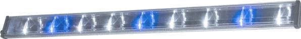 Actual product image AkvaStabil LED's 800mm 9x3W, hvid/blå 13000K. U.driver