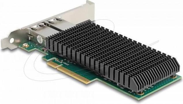 Image du produit Delock PCI Express x8 Netzwerkkarte 10 Gigabit LAN 2 x RJ45 (PCI-E x8)