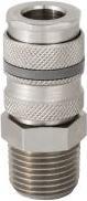 Produktbild Rs Pro Pneumatische Schnellsteckkupplung Messing, R1/4 Stecker, Mit Gewinde CEJN 310, Forster, Hanse
