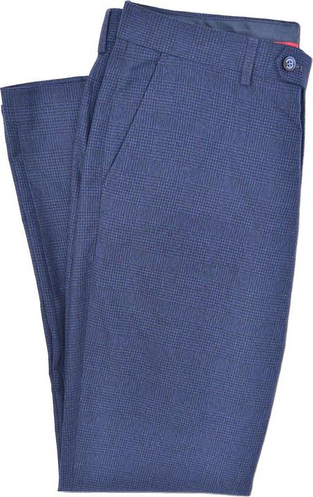 Actual product image Lambretta Mens Spencer Checked Suit Trousers (Frequency band 38 (2600 MHz))