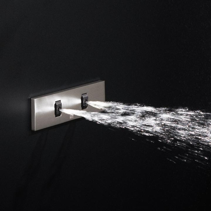 Actual product image Dornbracht WATER FAN horizontal UP side shower, 36512979 (10 l/min)
