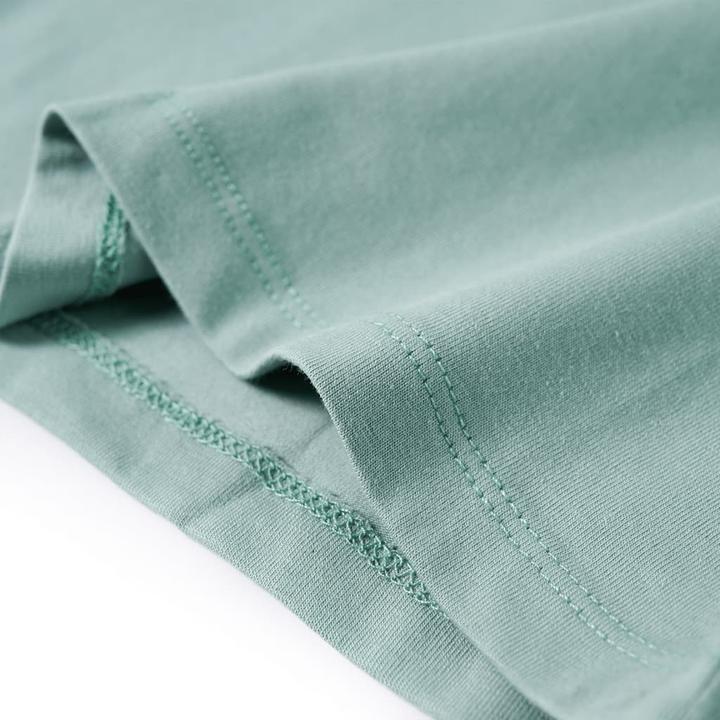 Immagine prodotto VidaXL Camicia da bambino a maniche lunghe verde menta 128,Materiale: 95 % cotone (128)