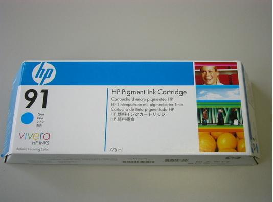 Actual product image HP 91 (C)