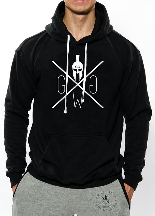 Immagine prodotto Gym Generation Felpa con cappuccio No Pain No Gain Nero (XL)