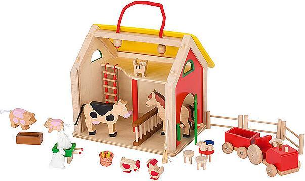 Produktbild Goki Koffer Farmhaus