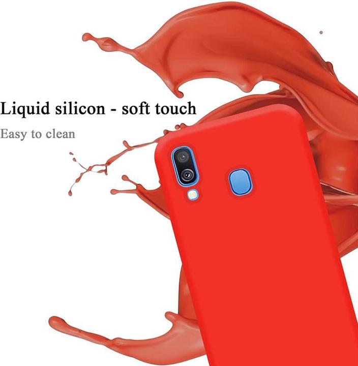 Image du produit Cadorabo TPU Liquid Silicone Case Cover (Samsung Galaxy A40)