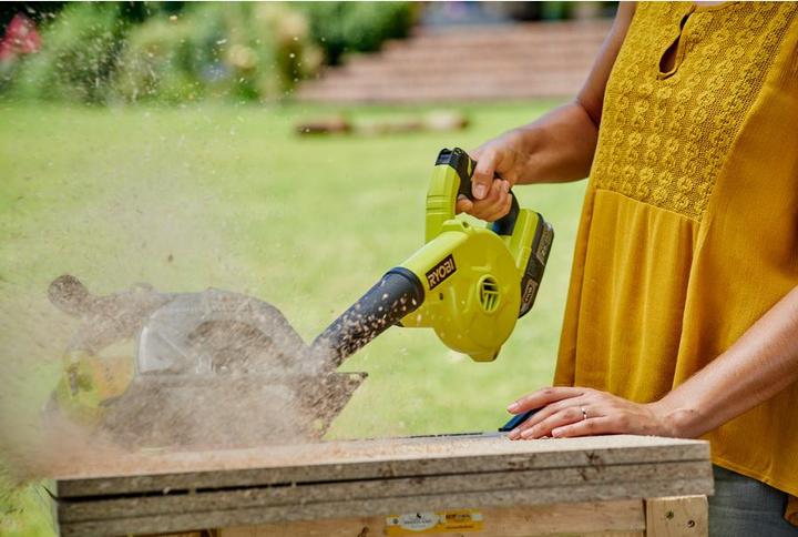 Actual product image Ryobi R18TB-0 (Rechargeable battery operated, Leaf vacuums)