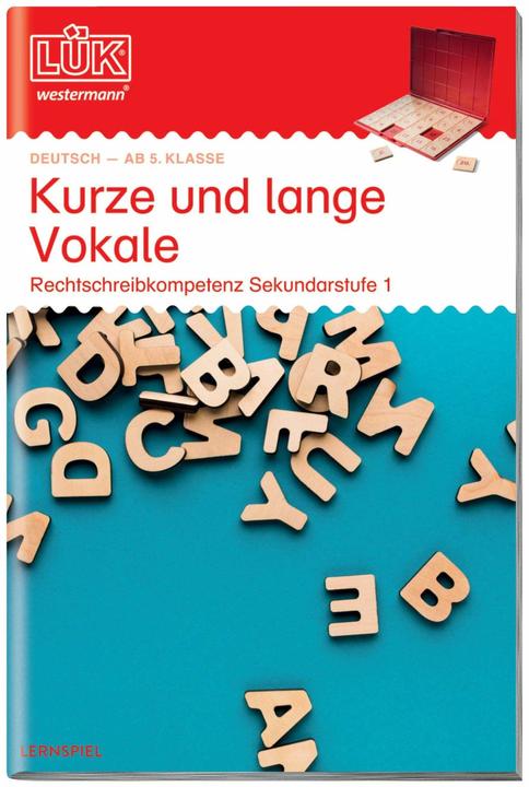 Produktbild LÜK. Kurze und lange Vokale. Sekundarstufe I ab 5. Klasse (Deutsch, 1997)