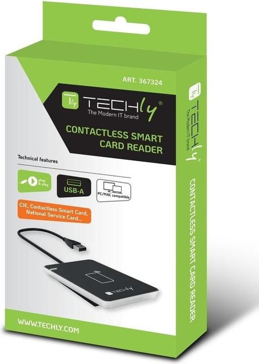 Immagine prodotto Techly Lettore di schede senza contatto RFID (USB)
