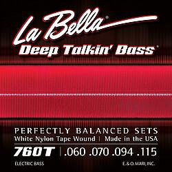 Actual product image La Bella Bass 760T White Nylon 060/115 (Contrabass, Electric bass, Fiddle)